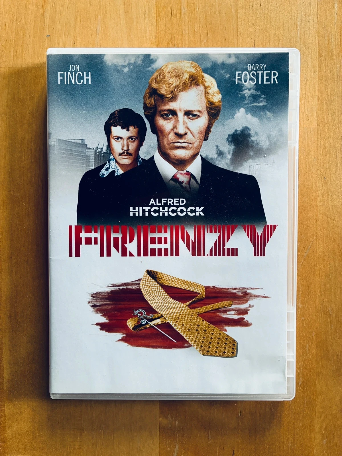 DVD Frenzy de Alfred Hitchcock.